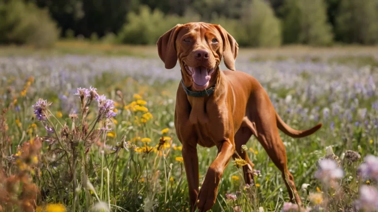 vizsla dog