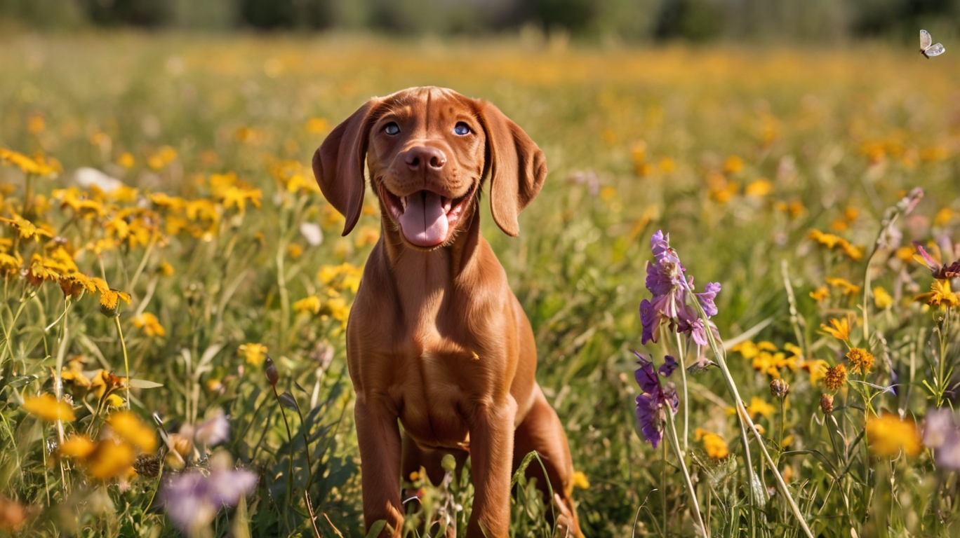 vizsla puppies
